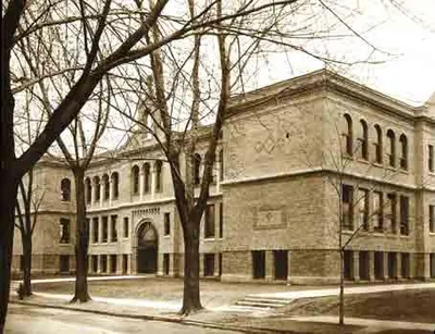 Former school building. Source: Parish Web site (defunct)