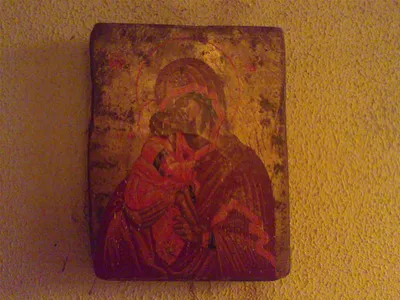 Mosaic of Our Lady.