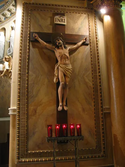 Crucifix.