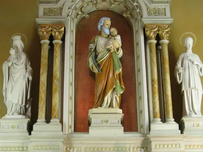 Statue of St. Joseph.