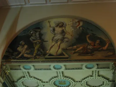 Painting of the Resurrection.