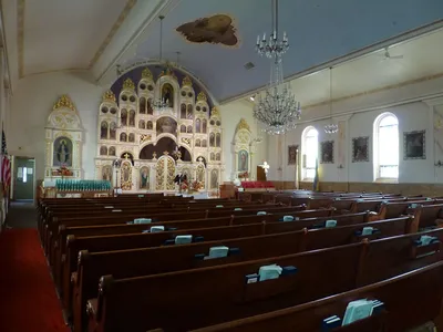 From back left corner.