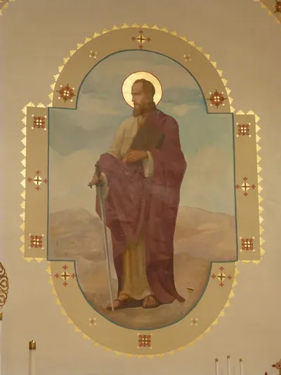 St. Paul painting.