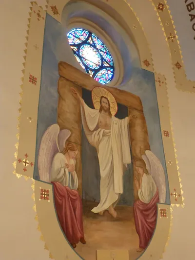 Resurrection painting.