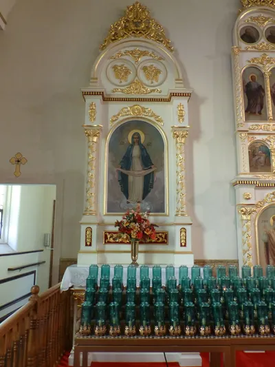 Left side shrine.