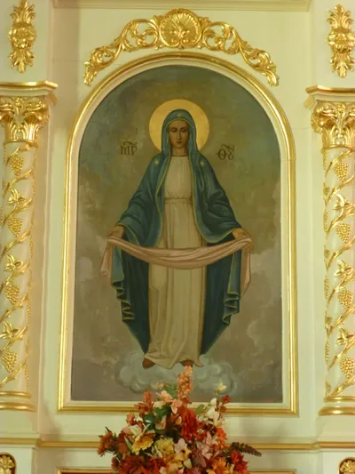 Painting of Our Lady.