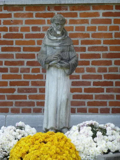 St. Francis statue.