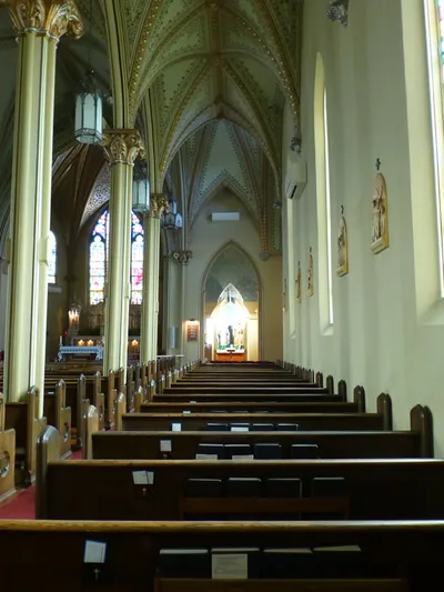 View down the right side.