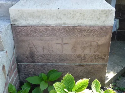 Corner stone.