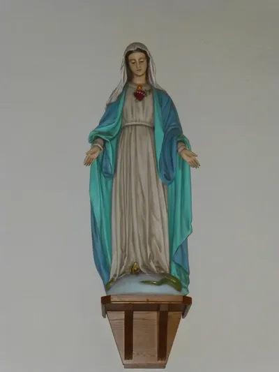Our Lady statue.