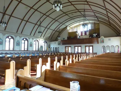 From front left corner.