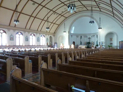 From back left corner.
