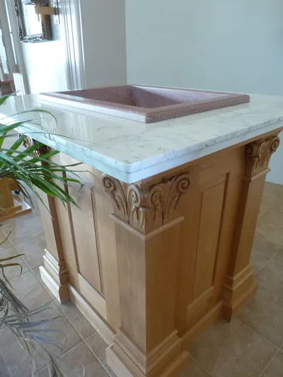 Baptismal font.