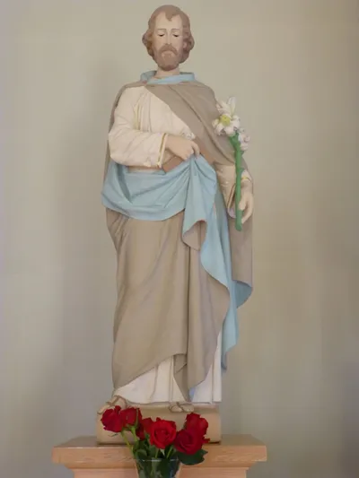 Statue of St. Joseph.