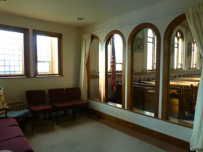 Crying room.