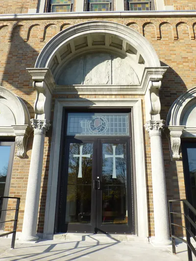 Main entrance.