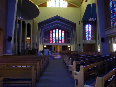 From left transept.