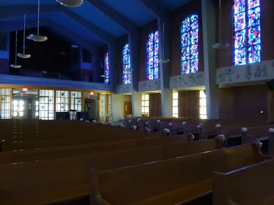 From front right corner.