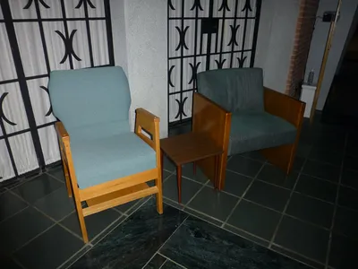 Celebrant's chair.