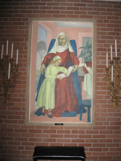 St. Anne painting.