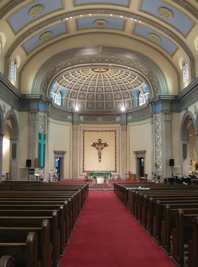 Another photograph of the interior.