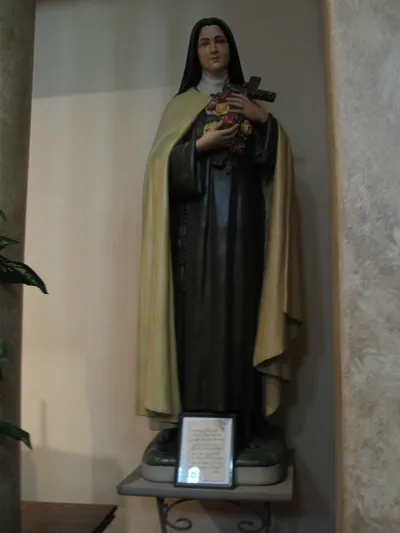 Statue of St. Theresa.