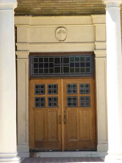 Front entrance.