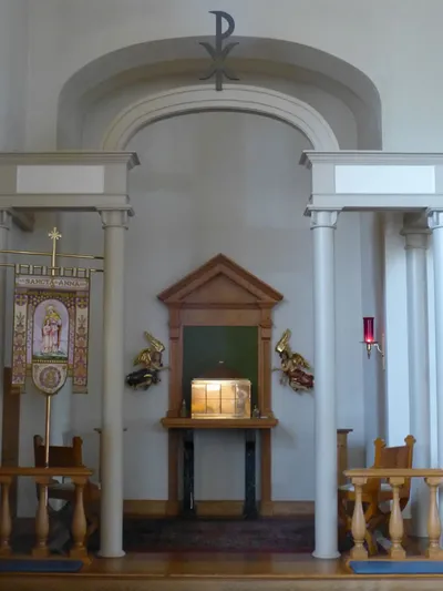 Adoration area.
