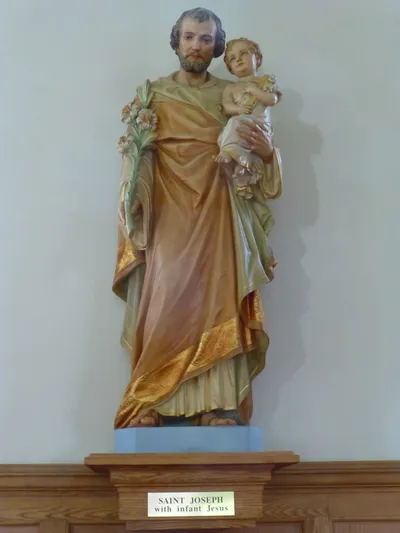 Statue of St. Joseph.