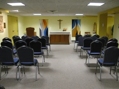 View of the chapel.