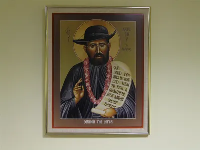 St. Damien icon.