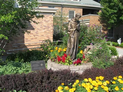 Statue of St. Francis.