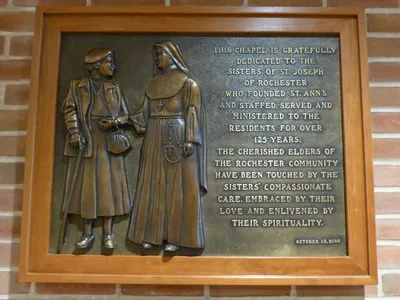 Memorial plaque.