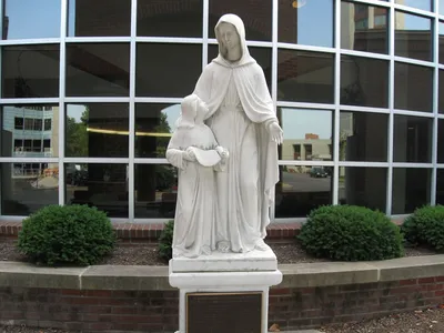 Statue of St. Anne.
