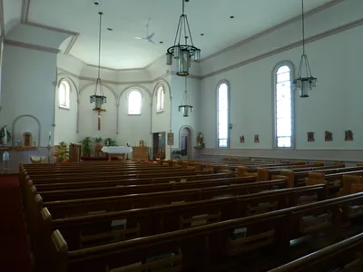 From back left corner.