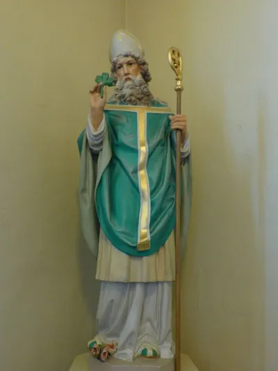 Statue of St. Patrick.