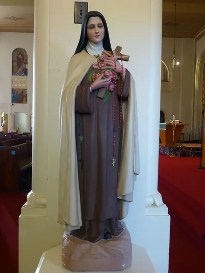 Statue of St. Theresa.
