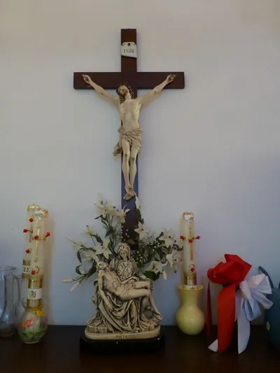 Crucifix.