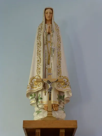 Our Lady of Fatima statue.