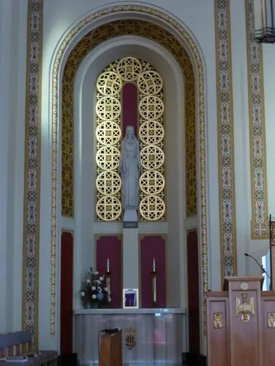 Left side altar.