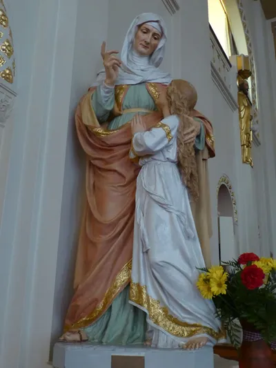 St. Anne statue.