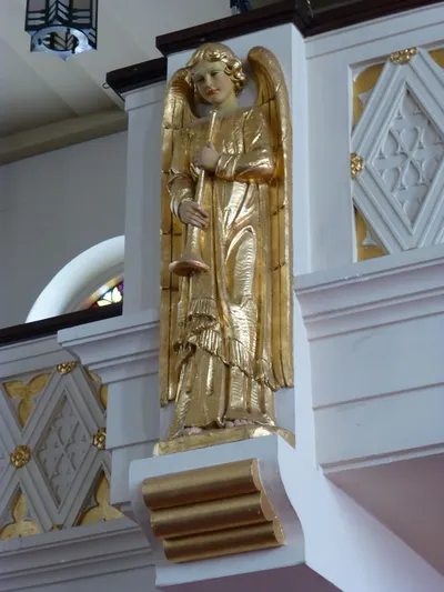 Angel relief.