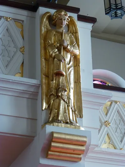 Angel relief.