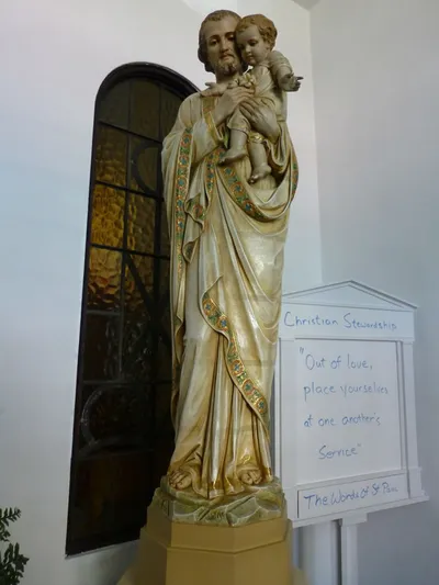Statue of St. Joseph.