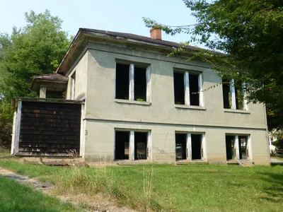 One of the few remaining buildings. Formerly Fr. Albin's Science Lab.