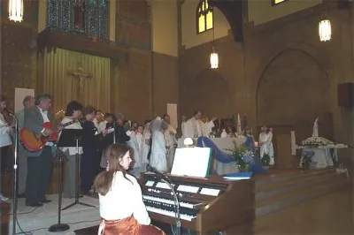 First Communion. Source: 19th Ward community Web site (defunct)