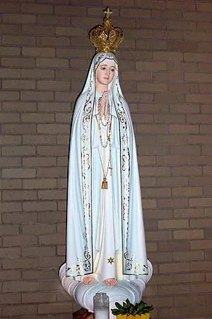 Statue of Our Lady of Fatima. Source: Rochester Pluralism Project (defunct)