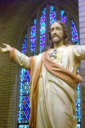 Statue of Our Lord. Source: Rochester Pluralism Project (defunct)