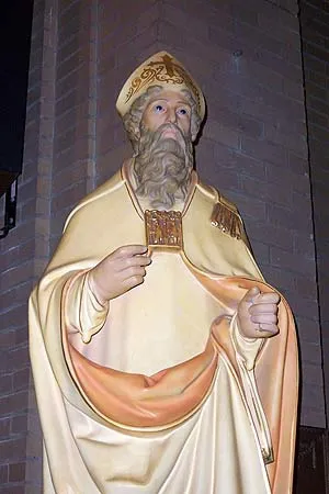 Statue of St. Augustine. Source: Rochester Pluralism Project (defunct)