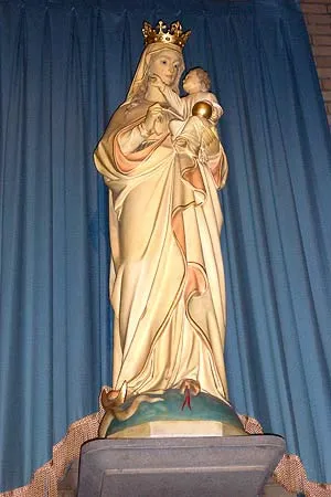 Statue of Our Lady of Victory. Source: Rochester Pluralism Project (defunct)